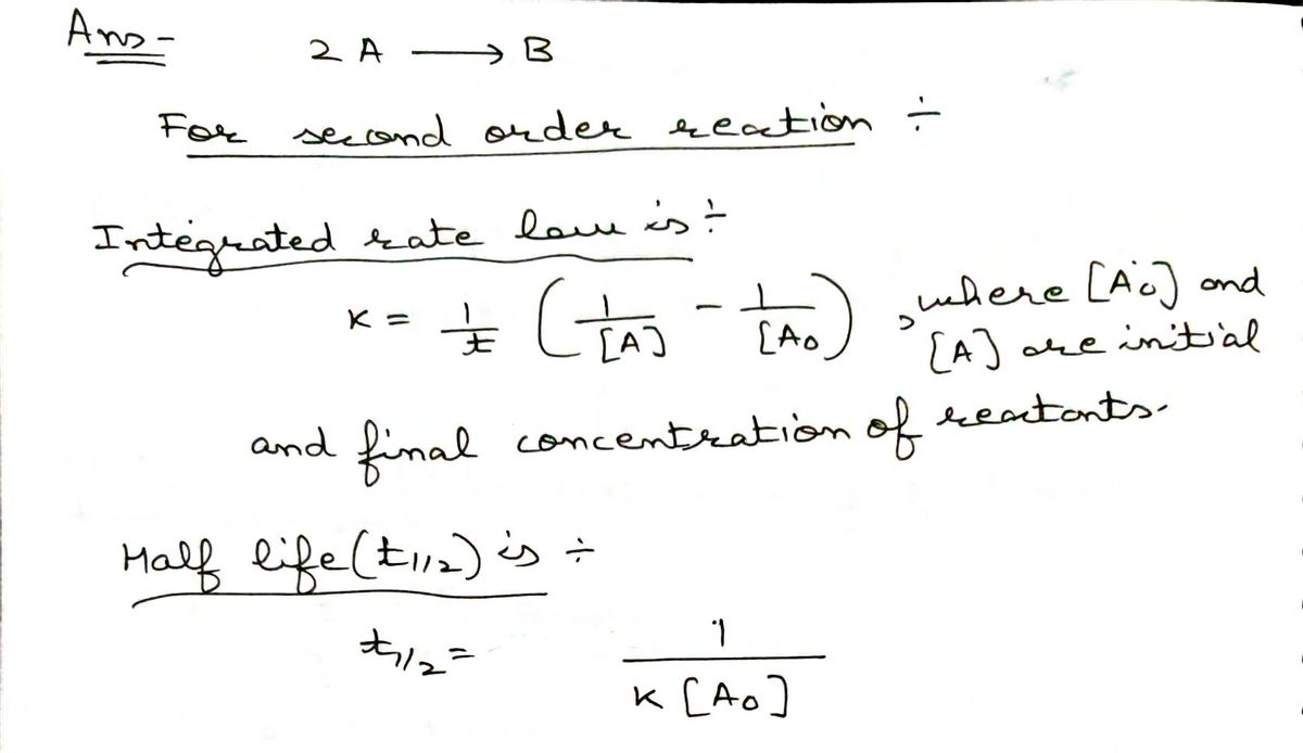 Chemistry homework question answer, step 1, image 1